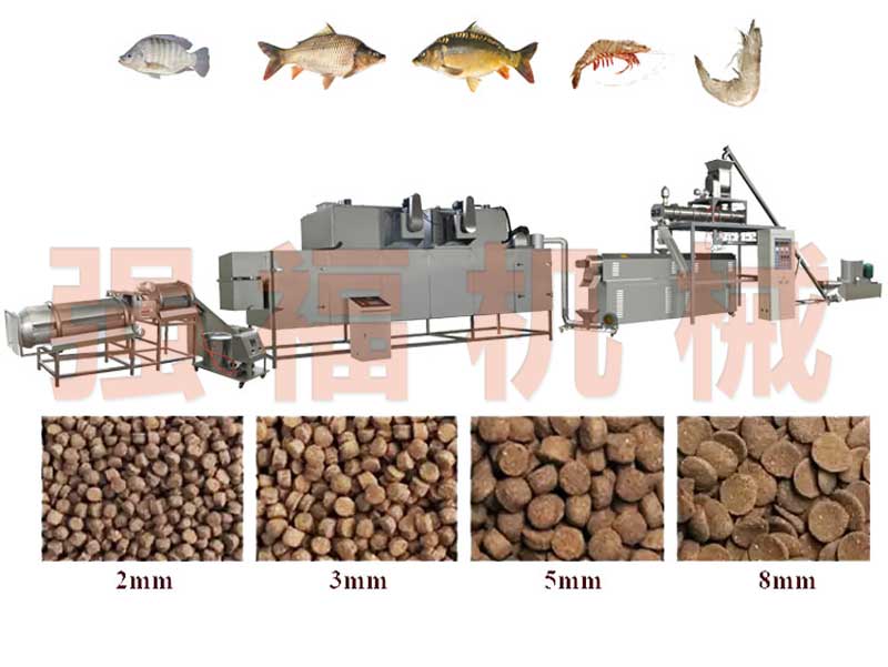 水產(chǎn)魚(yú)飼料膨化設(shè)備