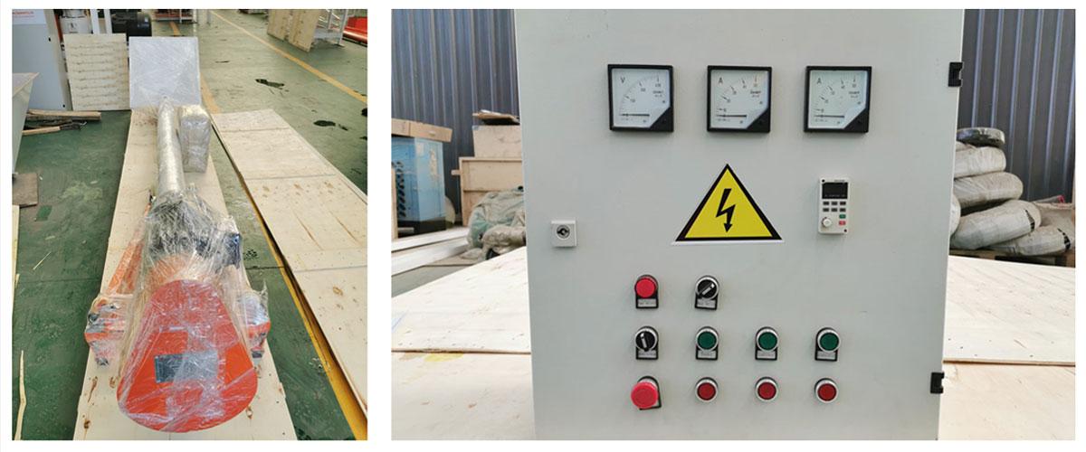 SZLH 250飼料顆粒機(jī)、電控箱及輸送機(jī)已運(yùn)往哈薩克斯坦